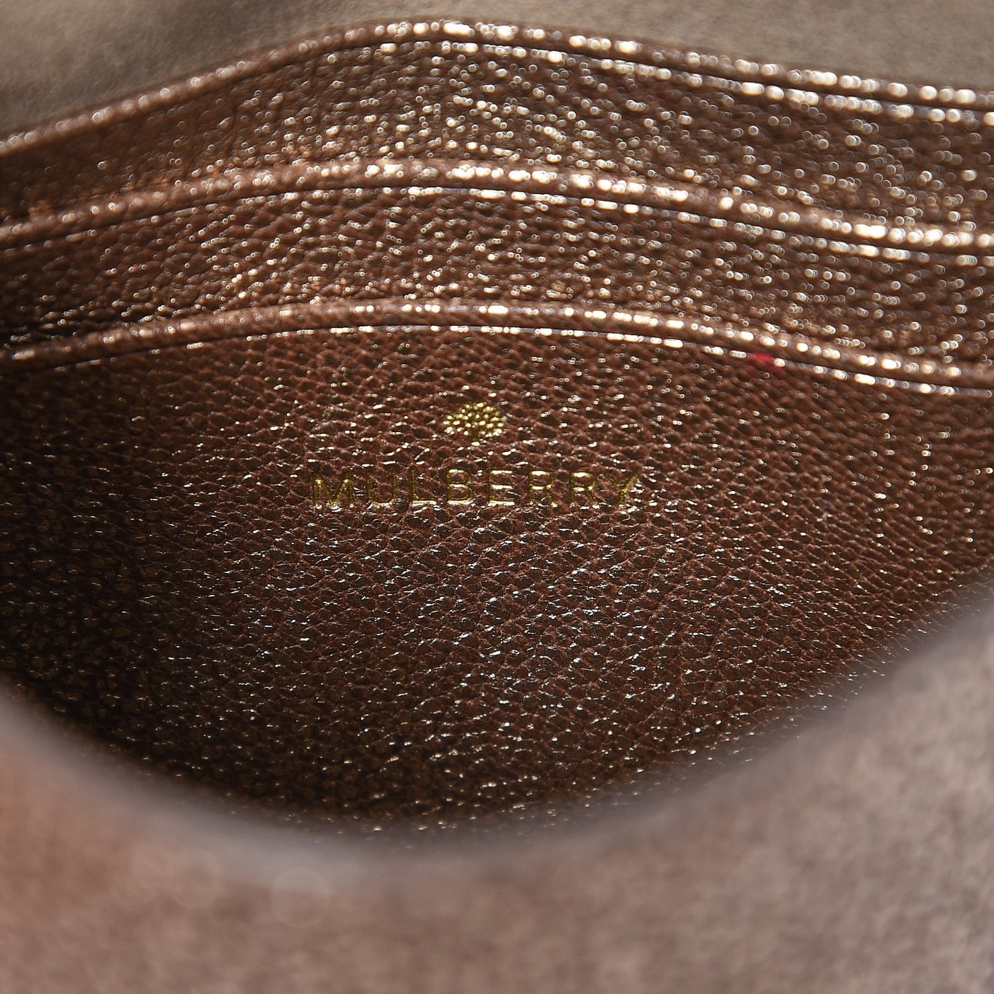 Metallic Goatskin Mini Lily Mushroom
