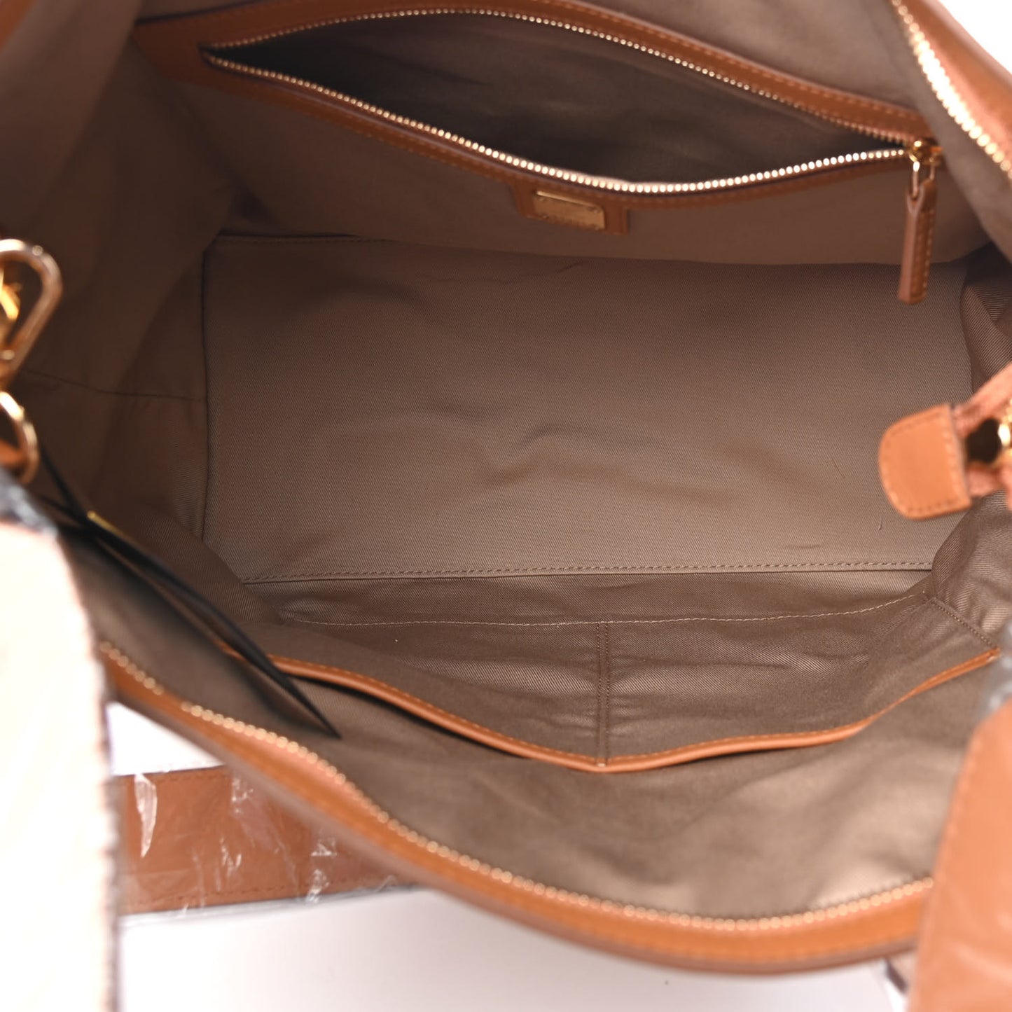 Calfskin Ottomar Monogram Large Klara Hobo Cognac