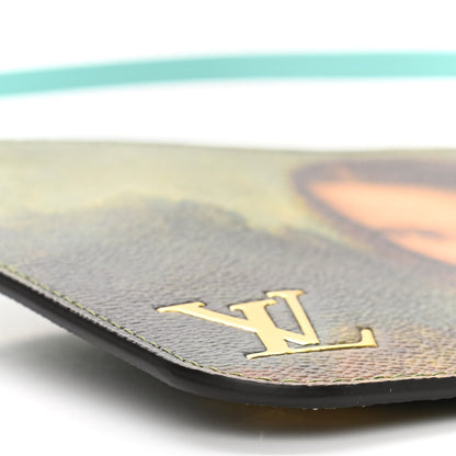 Louis Vuitton Masters Da Vinci Neverfull MM Pochette 8 of 9