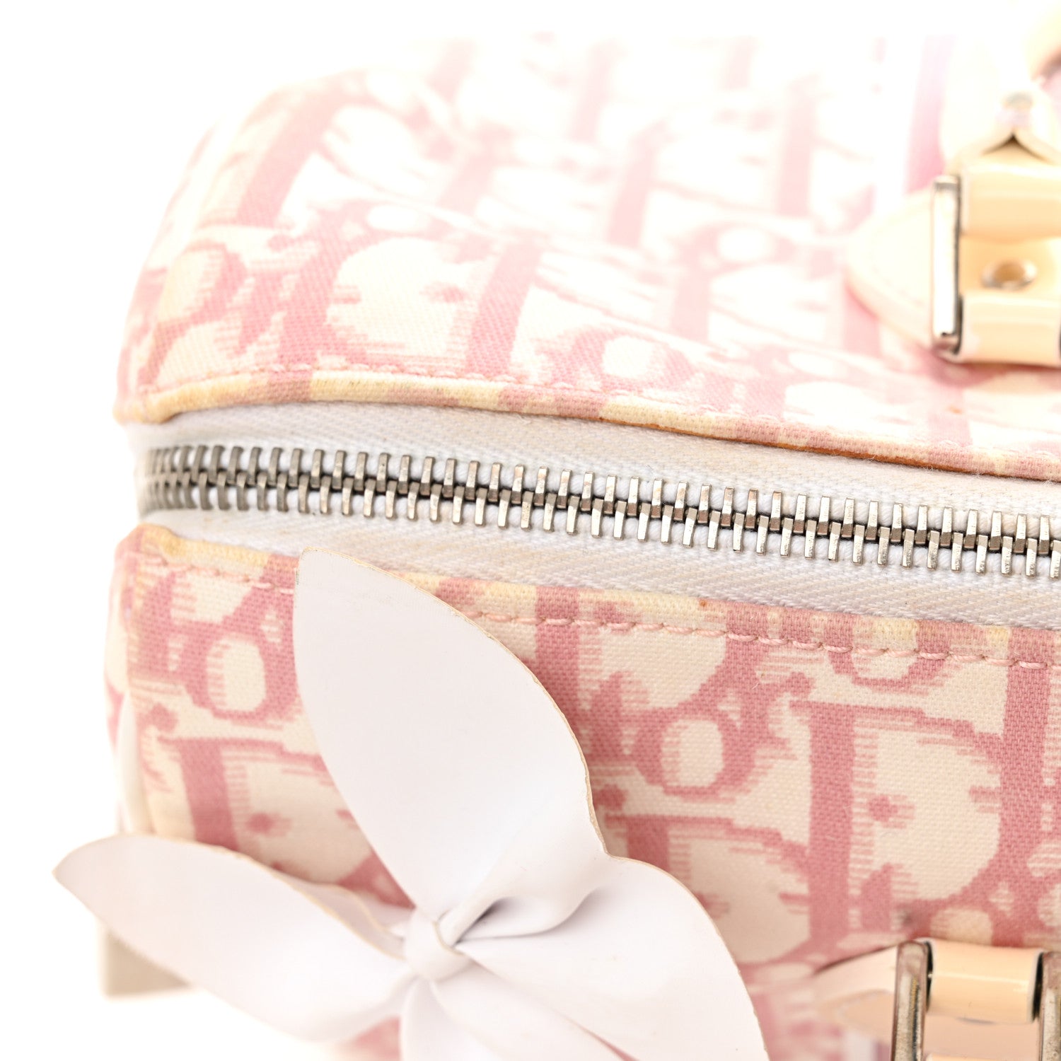 Christian Dior Monogram Girly Boston Pink 12 of 15