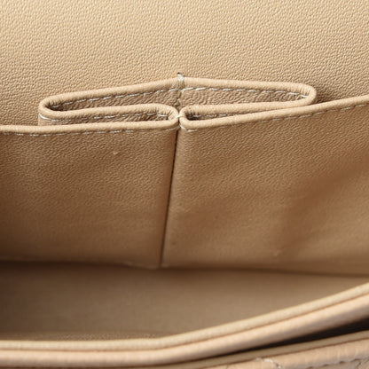 Chanel Caviar Quilted Medium Double Flap Beige Clair 11 of 11