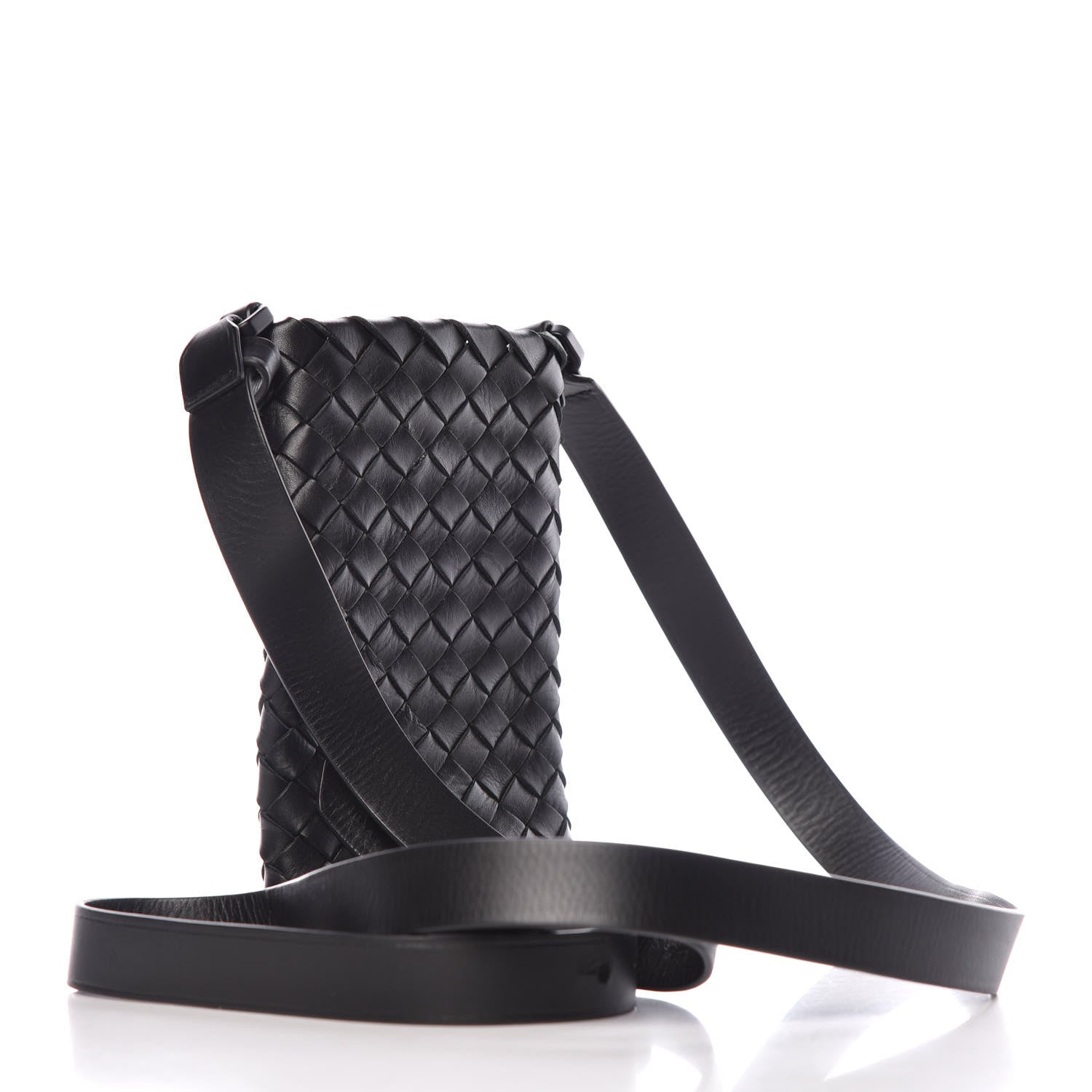 Bottega Veneta Nappa Intrecciato Crossbody Black 3 of 8