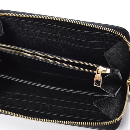 Louis Vuitton Empreinte Zippy Wallet Black 5 of 7