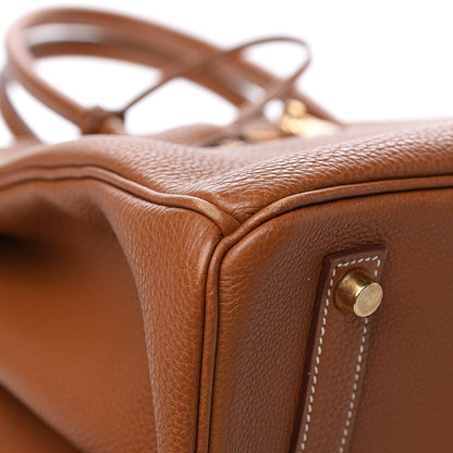 Hermes Togo Birkin 35 Gold 11 of 13