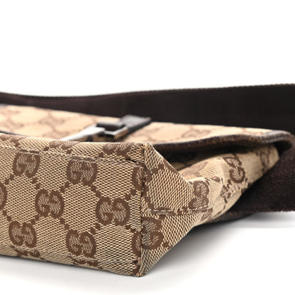 Gucci GG Monogram Flight Belt Bag Dark Brown 9 of 12