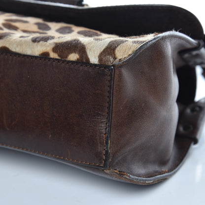 Dolce & Gabbana Pony Hair Shoulder Bag Leopard 8 of 18