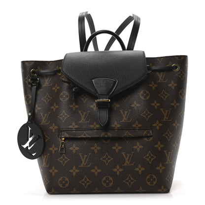 Louis Vuitton Monogram Montsouris PM Black 1 of 9