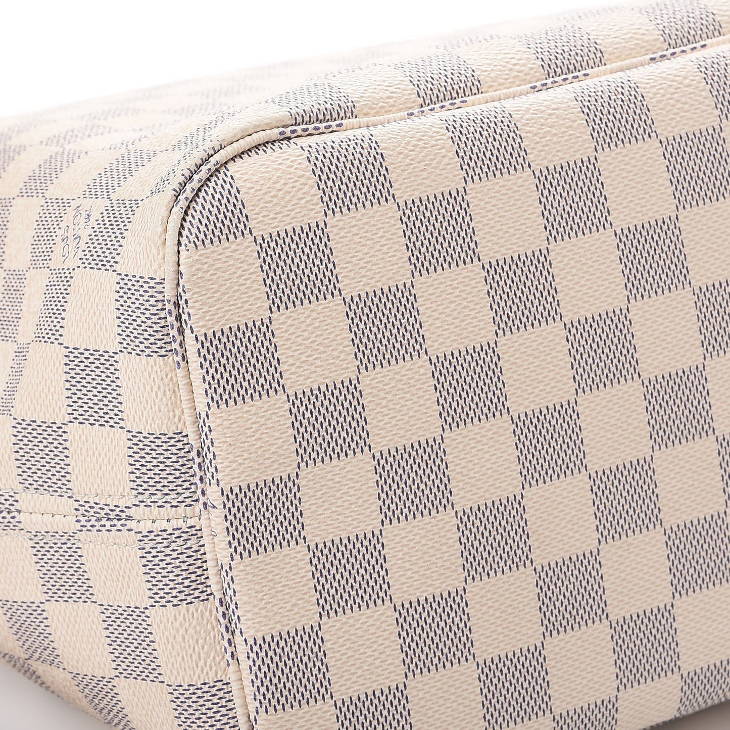 Damier Azur Neo Neverfull MM Rose Ballerine