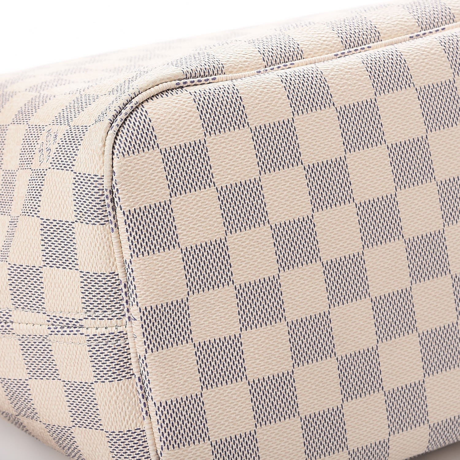Louis Vuitton Damier Azur Neo Neverfull MM Rose Ballerine 11 of 12