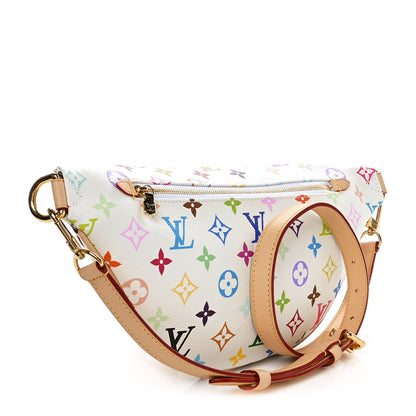 Louis Vuitton LV X TM Monogram Multicolor High Rise Bumbag White 3 of 9