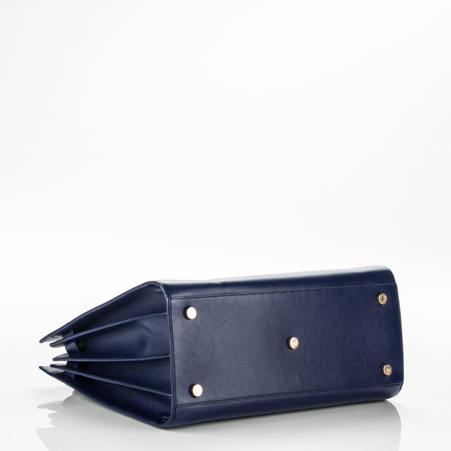 Saint Laurent Calfskin Small Sac De Jour New Marine 4 of 7