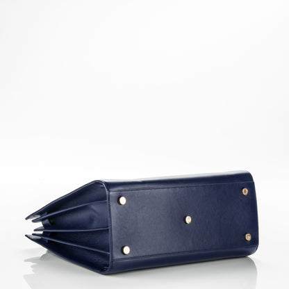 Saint Laurent Calfskin Small Sac De Jour New Marine 4 of 7