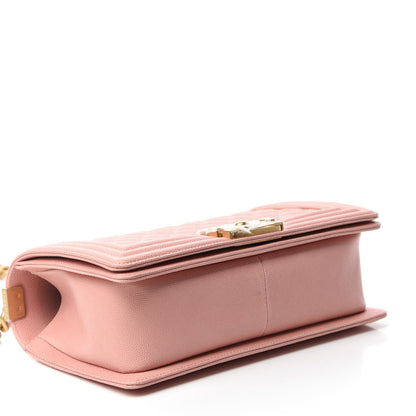 Chanel Caviar Quilted Medium Boy Flap Pink 4 of 10