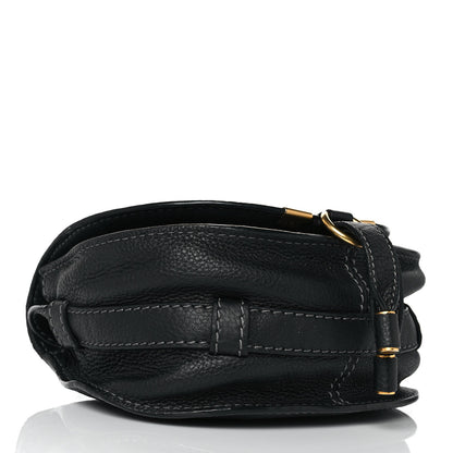 Chloe Calfskin Mini Marcie Round Crossbody Bag Black 4 of 10