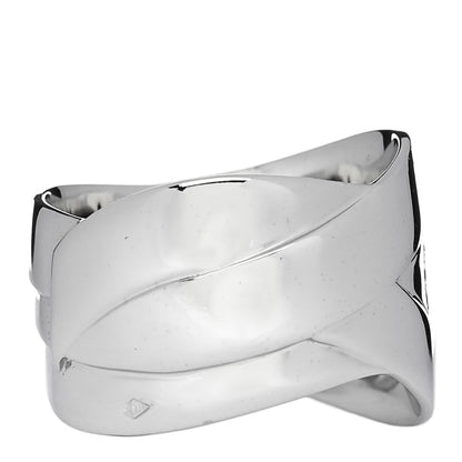 Chanel 18K White Gold Diamond Bolduc Ring 54 7 3 of 6