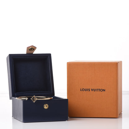 Louis Vuitton 18K Yellow Gold Diamond Idylle Blossom Twist Bracelet 5 of 5
