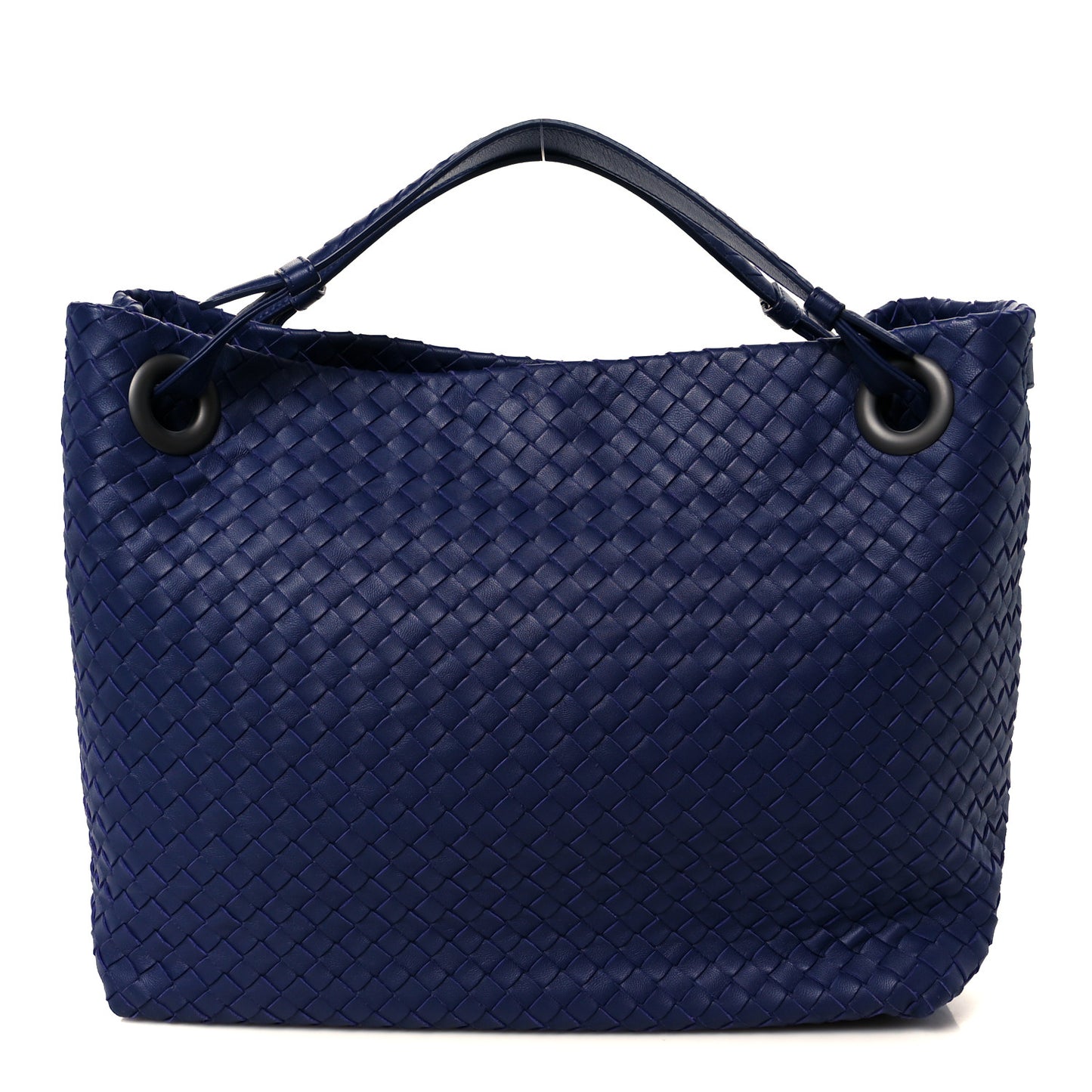 Nappa Intrecciato Medium Garda Bag Pacific