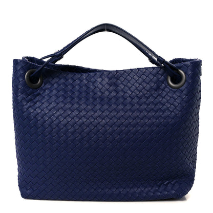 Bottega Veneta Nappa Intrecciato Medium Garda Bag Pacific 1 of 12