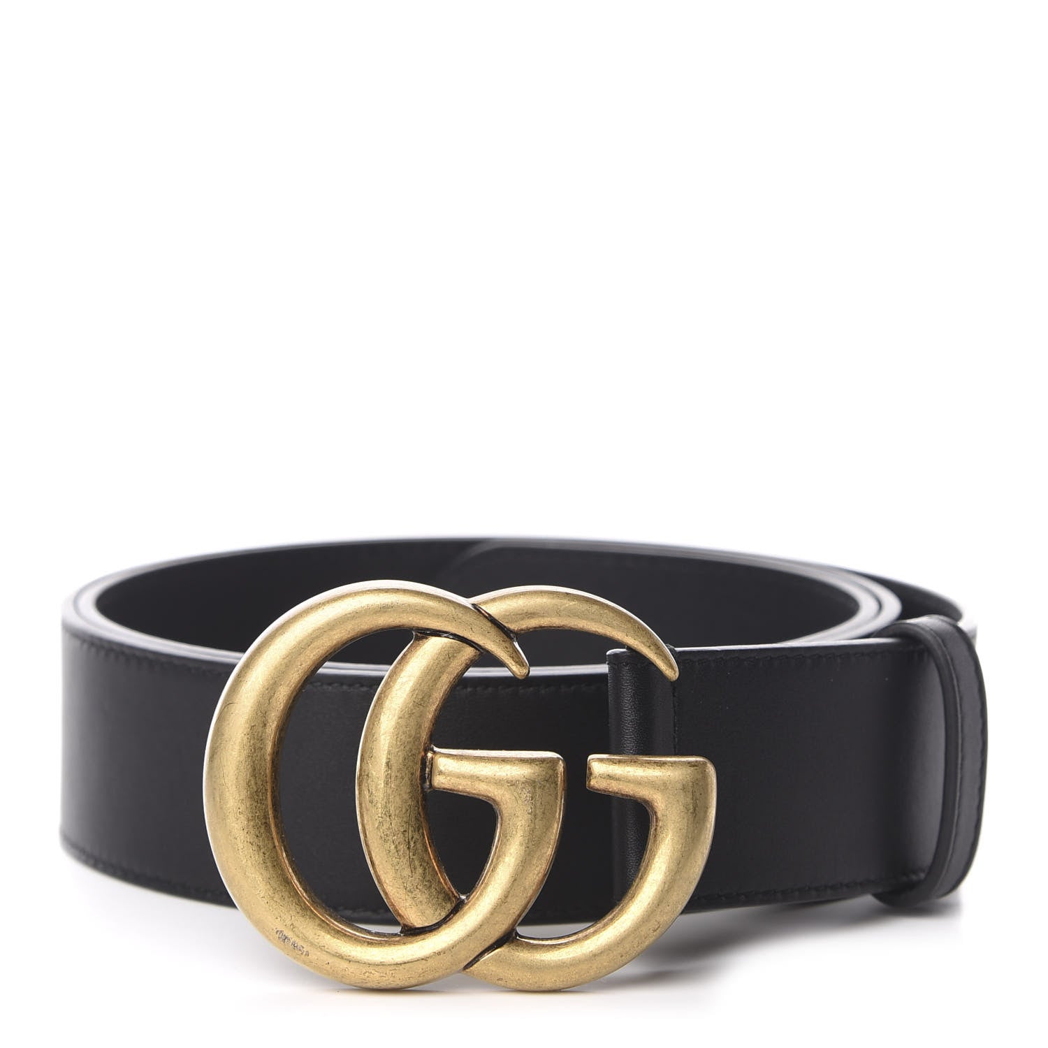 Gucci Calfskin Double G 40mm Belt 95 38 Black 1 of 7