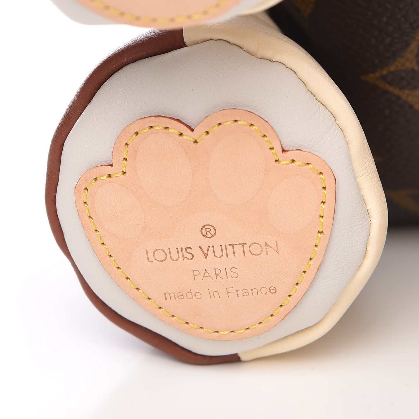 Calfskin Monogram Doudou Oscar Dog Beige