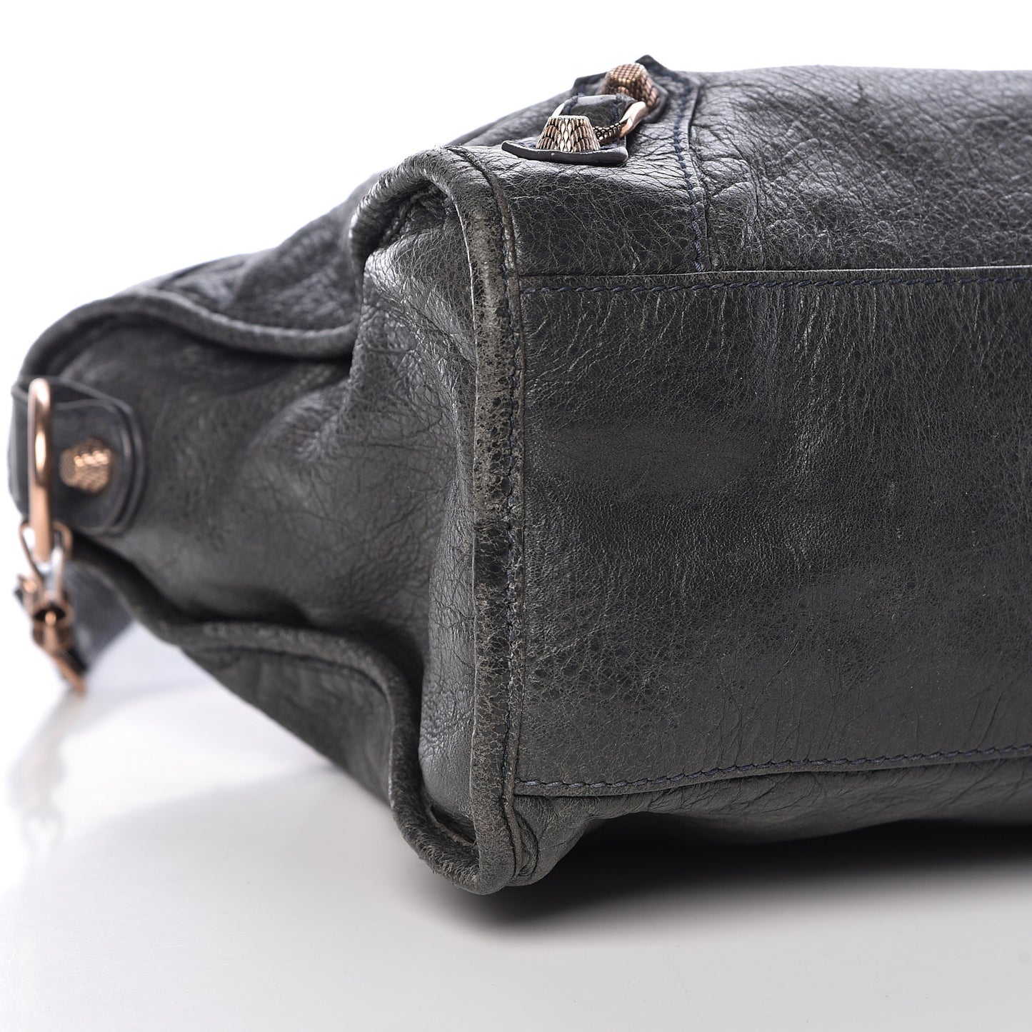 Agneau Giant 12 Rose Gold Hardware City Anthracite