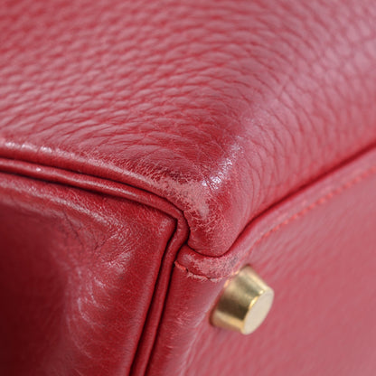 Hermes Taurillon Clemence Kelly Retourne 32 Rouge 10 of 20