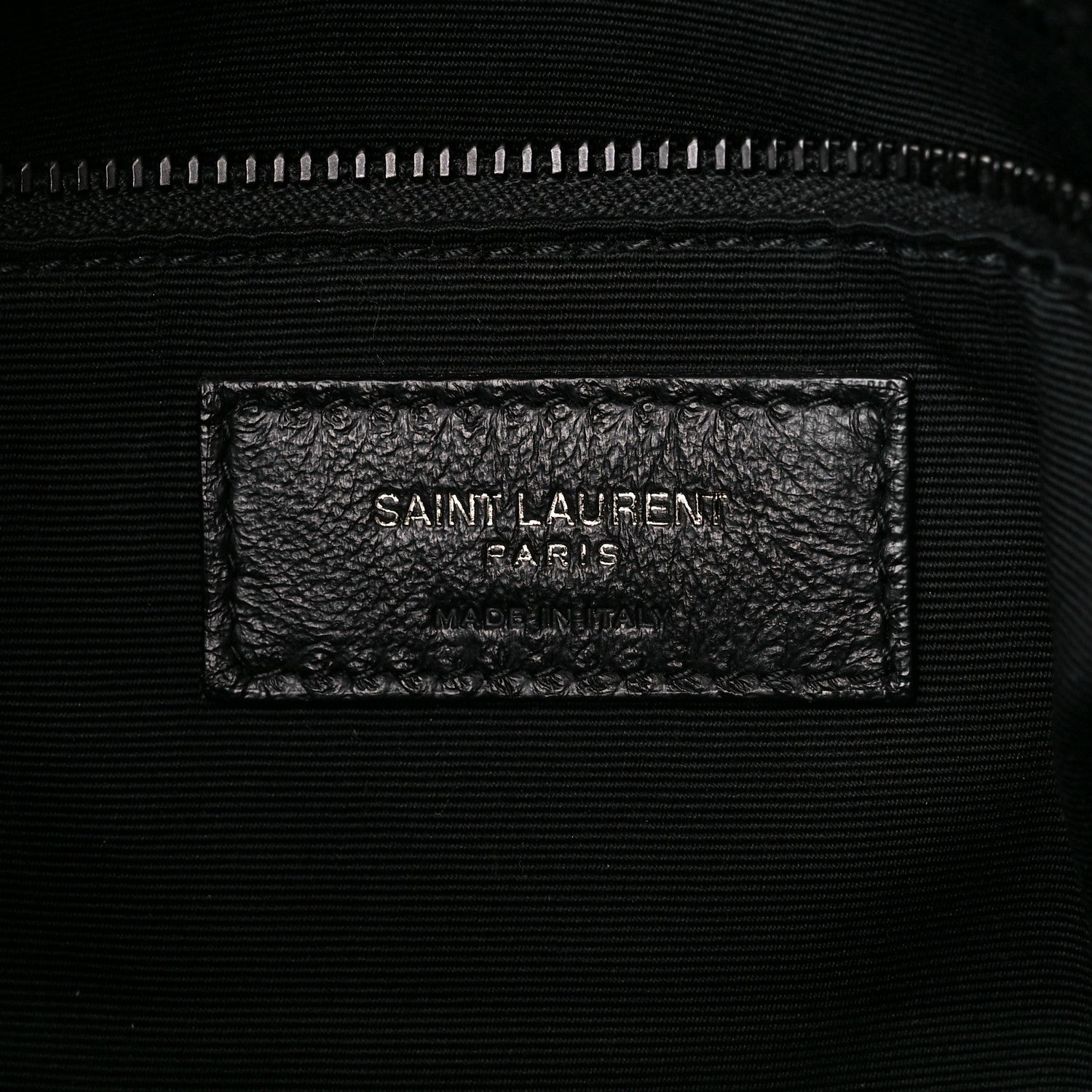 Saint Laurent Lambskin Quilted Monogram Monochrome Small Loulou Puffer Chain Satchel Black 6 of 11