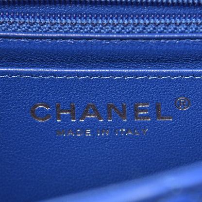 Chanel Lambskin Quilted Mini Rectangular Flap Royal Blue 8 of 10