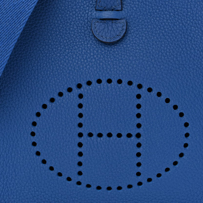 Hermes Taurillon Maurice Evelyne TPM Bleu France 8 of 11