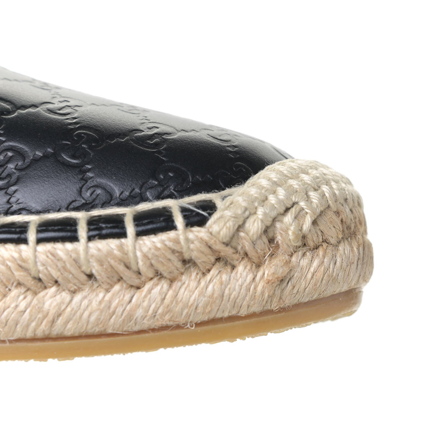 Gucci Microguccissima Signature Espadrilles 40 Black 10 of 11