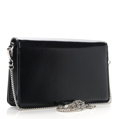 Prada Spazzolato Flap Slide Chain Shoulder Bag Black 3 of 9
