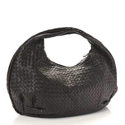 Bottega Veneta Nappa Intrecciato Large Veneta Hobo Ebano 2 of 9