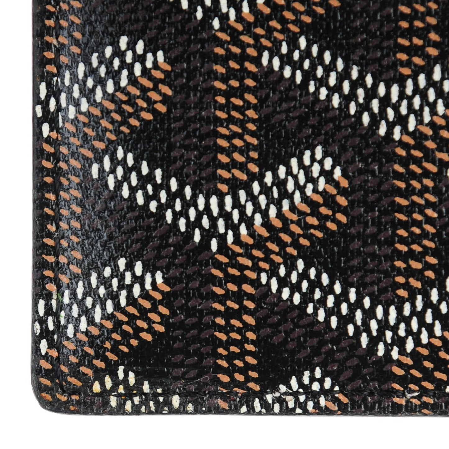 Goyardine Bi-Fold Wallet Black