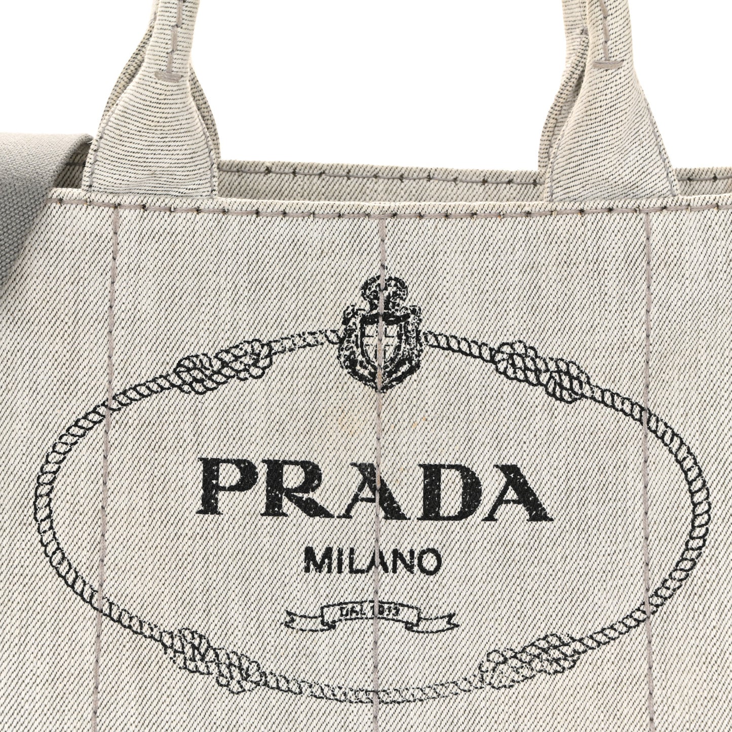 Canapa Small Logo Tote White
