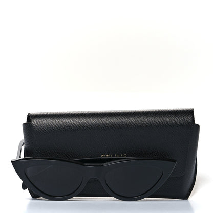 Celine Cat Eye Sunglasses CL4019IN Black 9 of 9