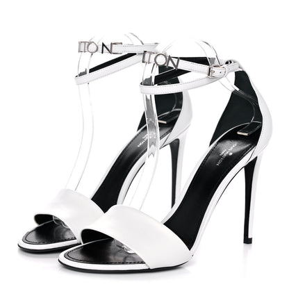 Louis Vuitton Calfskin Call Back Sandals 40 White 3 of 11