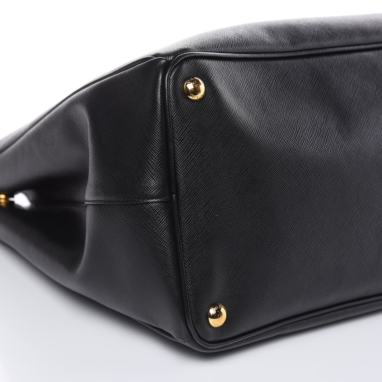 Saffiano Lux Large Tote Black