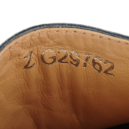 Chanel Lambskin CC Espadrilles 36 Dark Navy 8 of 9