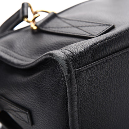 Marc Jacobs Pebbled Calfskin Wellington Satchel Black 8 of 17