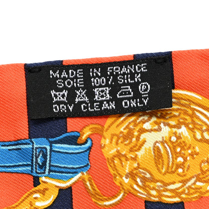 Hermes Silk Brides De Gala Bayaderes Twilly Vermillon Marine Bleu Royal 3 of 4