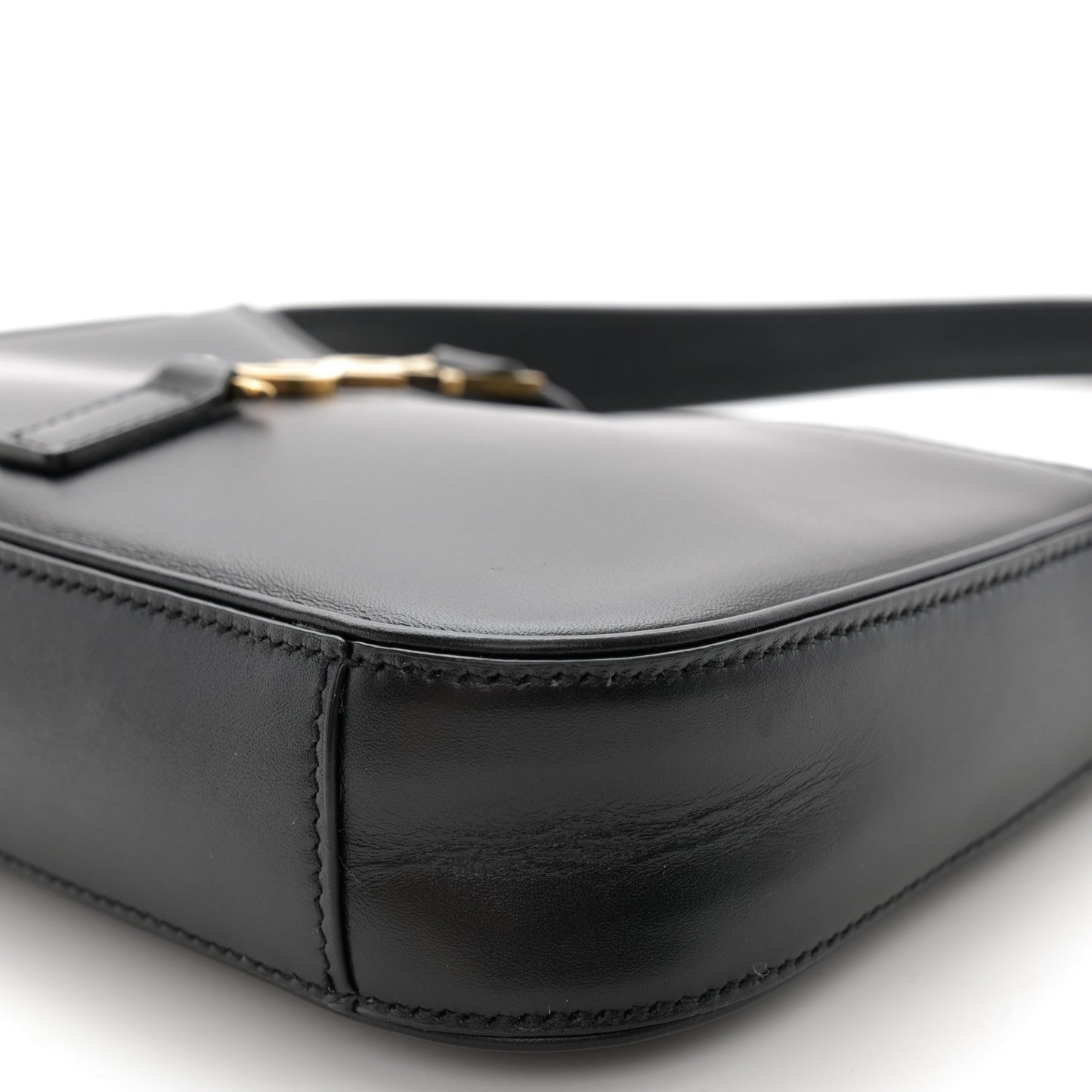 Smooth Calfskin Le 5 A 7 Mini Hobo Black