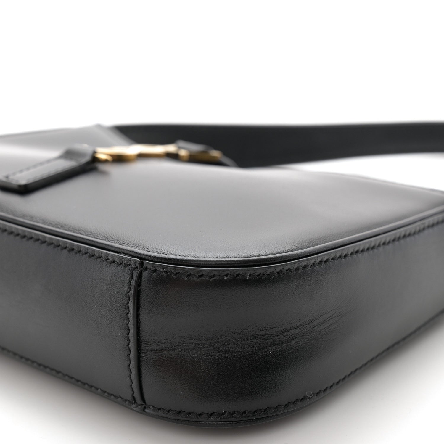 Saint Laurent Smooth Calfskin Le 5 A 7 Mini Hobo Black 10 of 12