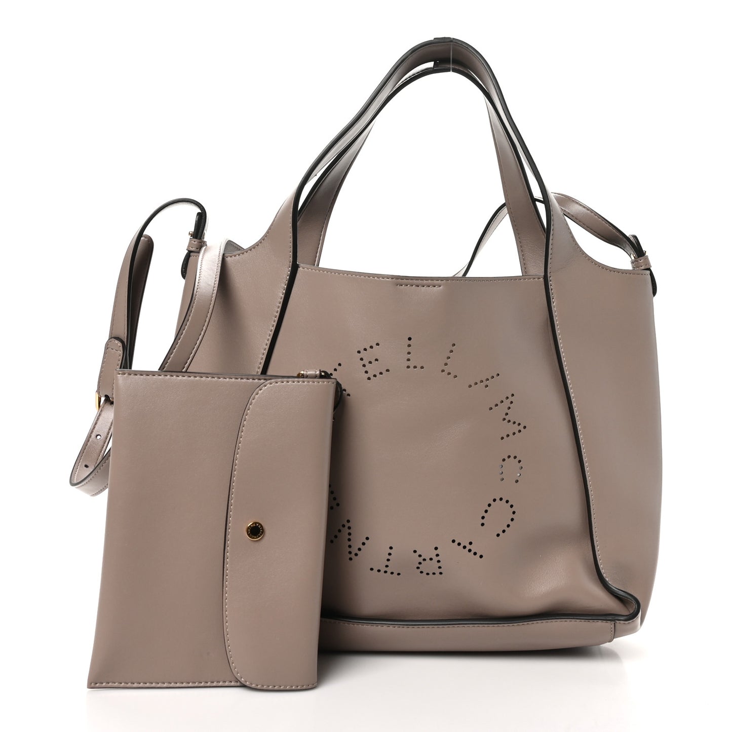 Eco Alter Nappa East West Perforated Tote Moss