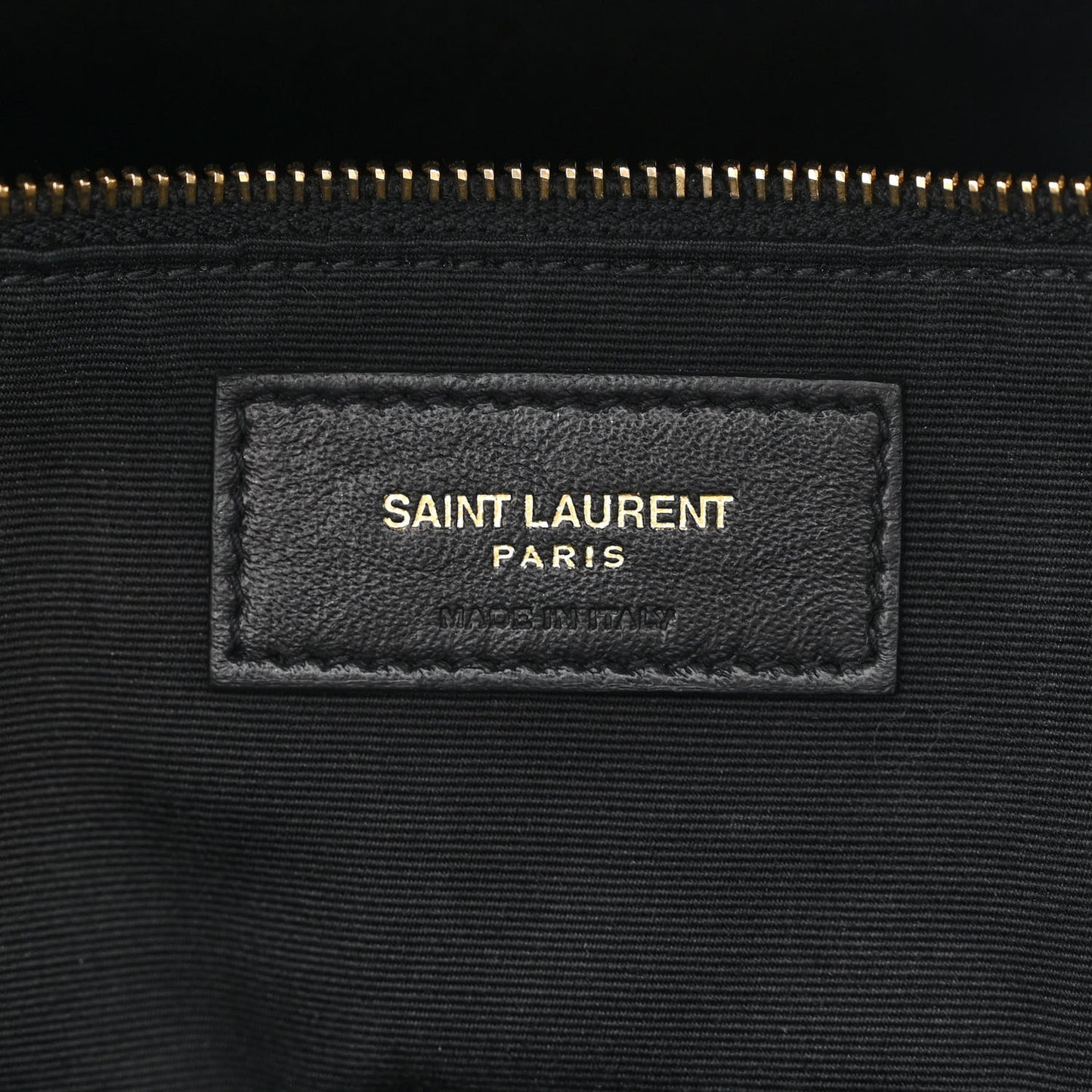Grain de Poudre Matelasse Chevron Medium Tribeca Shopping Bag Black