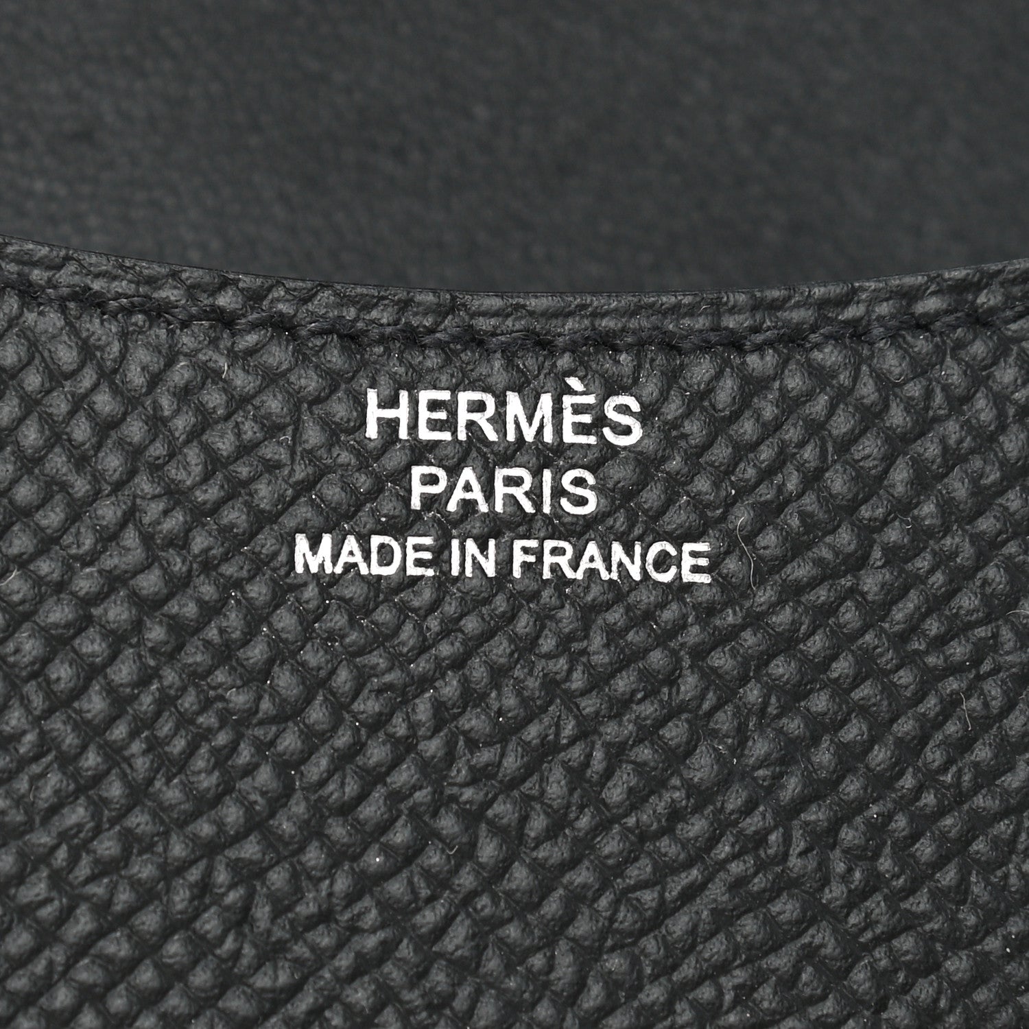 Hermes Epsom Constance Slim Wallet Black 7 of 8