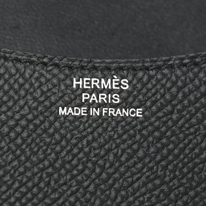 Hermes Epsom Constance Slim Wallet Black 7 of 8