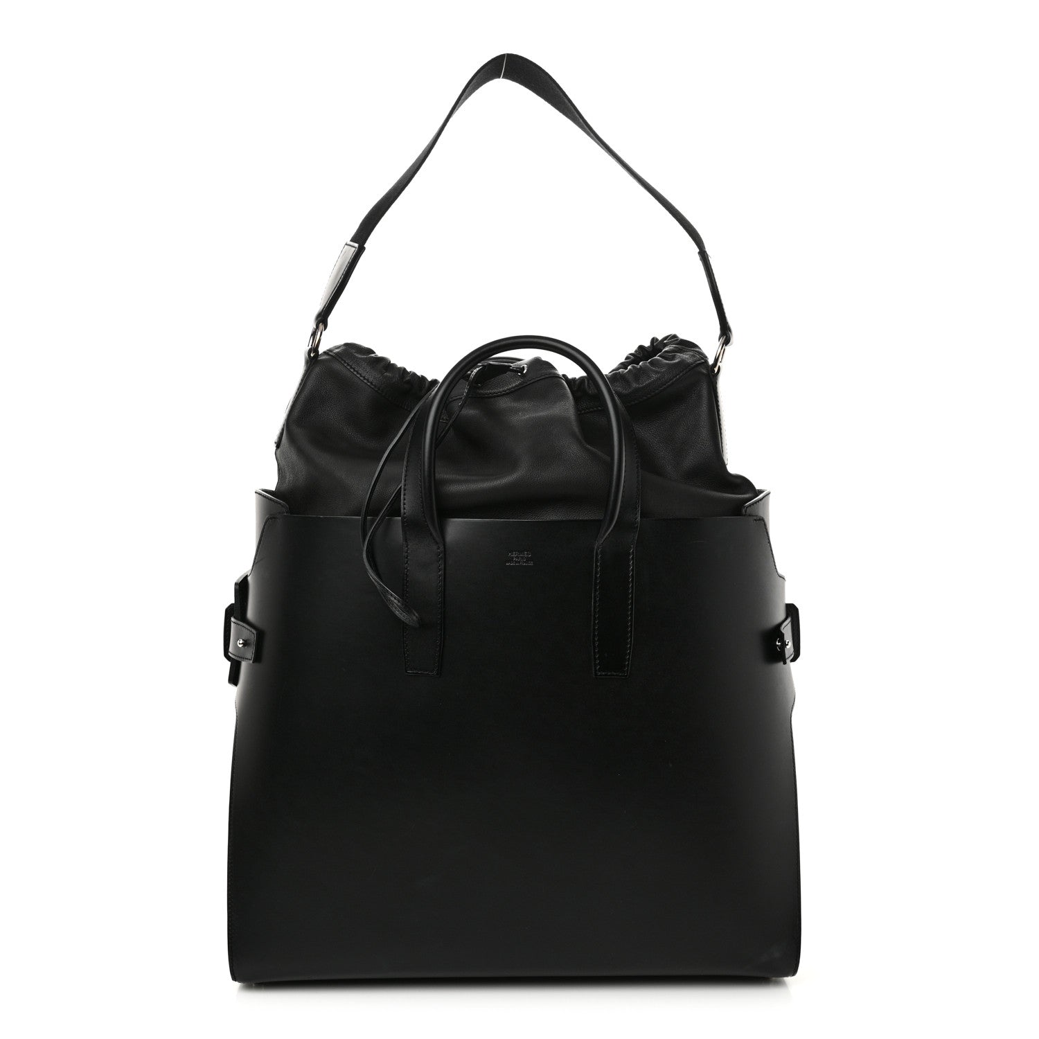 Hermes Vache Hunter Cristobal Cabacity 45 Black 1 of 17
