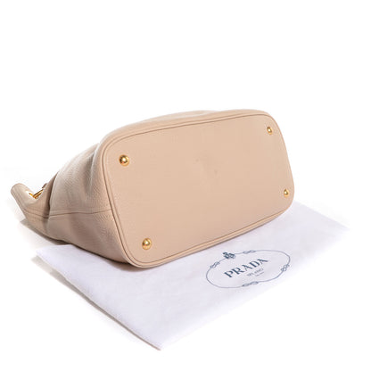 Prada Vitello Daino Hobo Sabbia 4 of 10