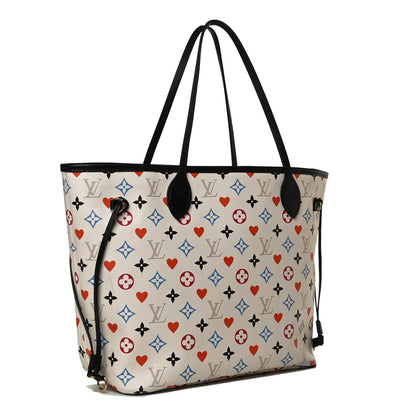 Louis Vuitton Game On Neverfull MM White 3 of 13