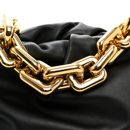 Bottega Veneta Calfskin The Pouch Chain Black 8 of 10